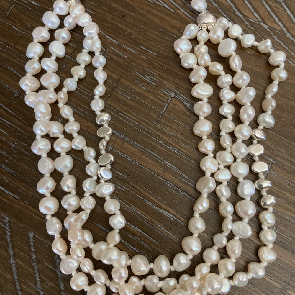 Silpada Cream Pearl Necklace